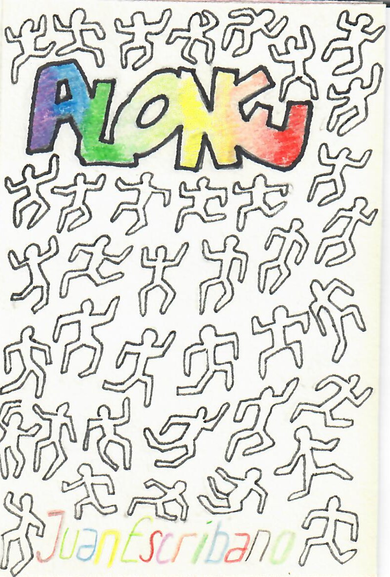 Pochette de sa quatrième cassette de démo, Alone.